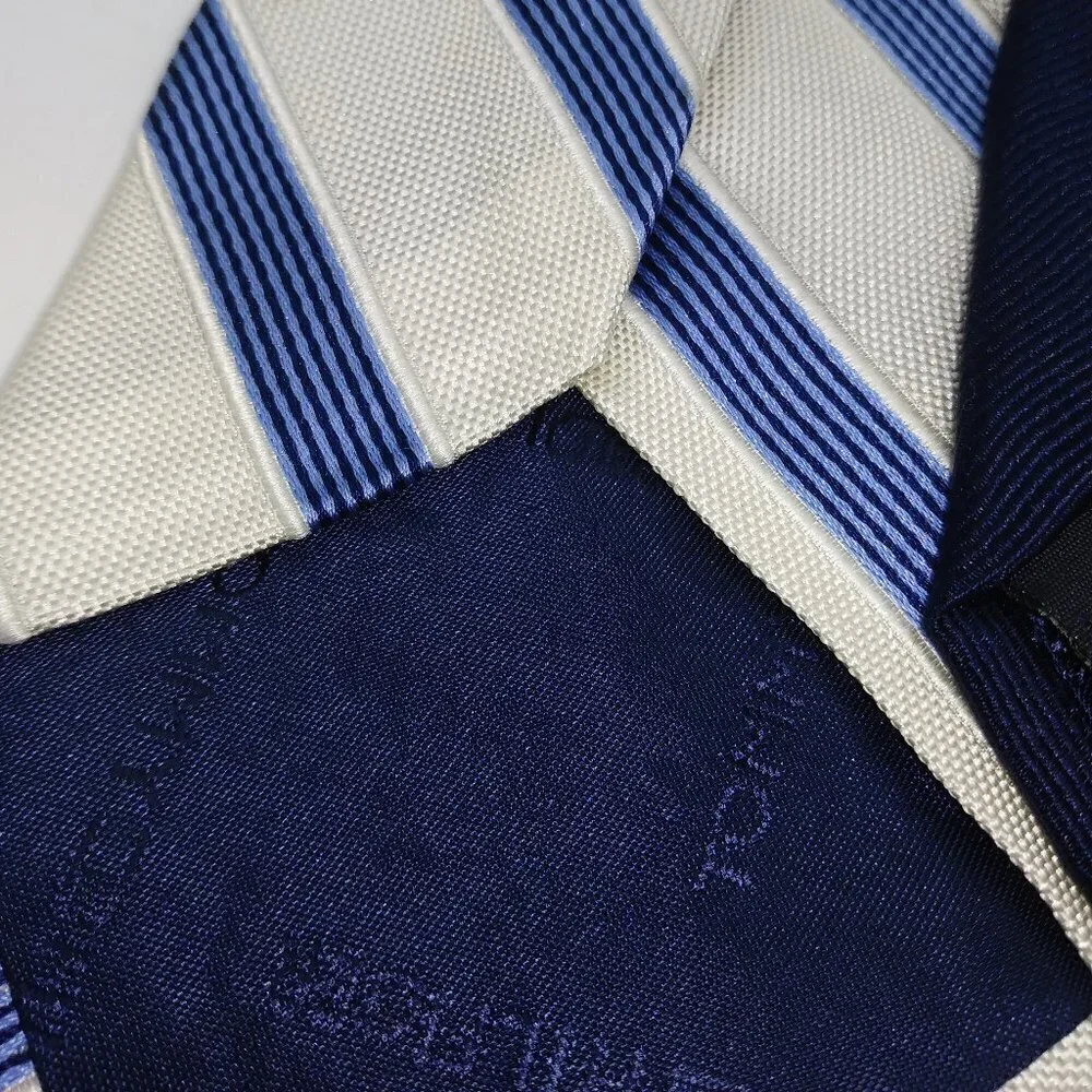 Tommy Hilfiger Tie - Men's - 100% Silk - Striped - 59